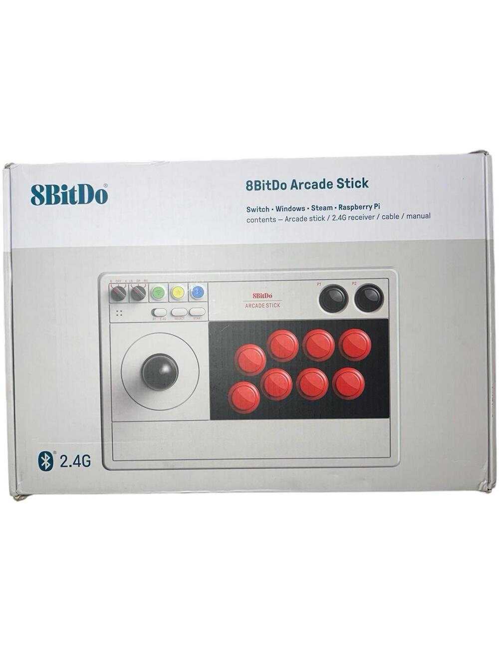 8Bitdo Arcade Stick for Switch & Windows, Arcade Fight Stick Support Wireless BT
